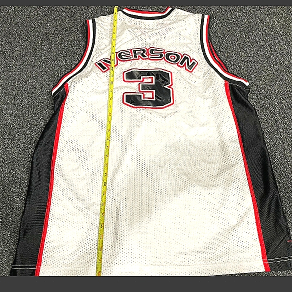 Authentic Apparel Edition Allen Iverson Basketball Jersey (Sz-L) Limited edition